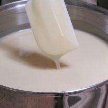 Cold Process Soap Batter in the Soap Pot