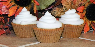 Fall Soap Cupcakes with Goat Milk Frosting