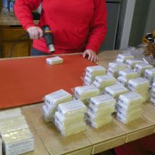 Shring-Wrapping Cold Process Soap